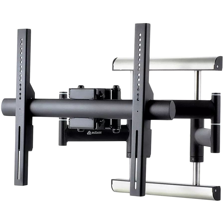 EDBAK Swing Arm Wall Mount for Screens 42-98", Μαύρος — Εικών №4