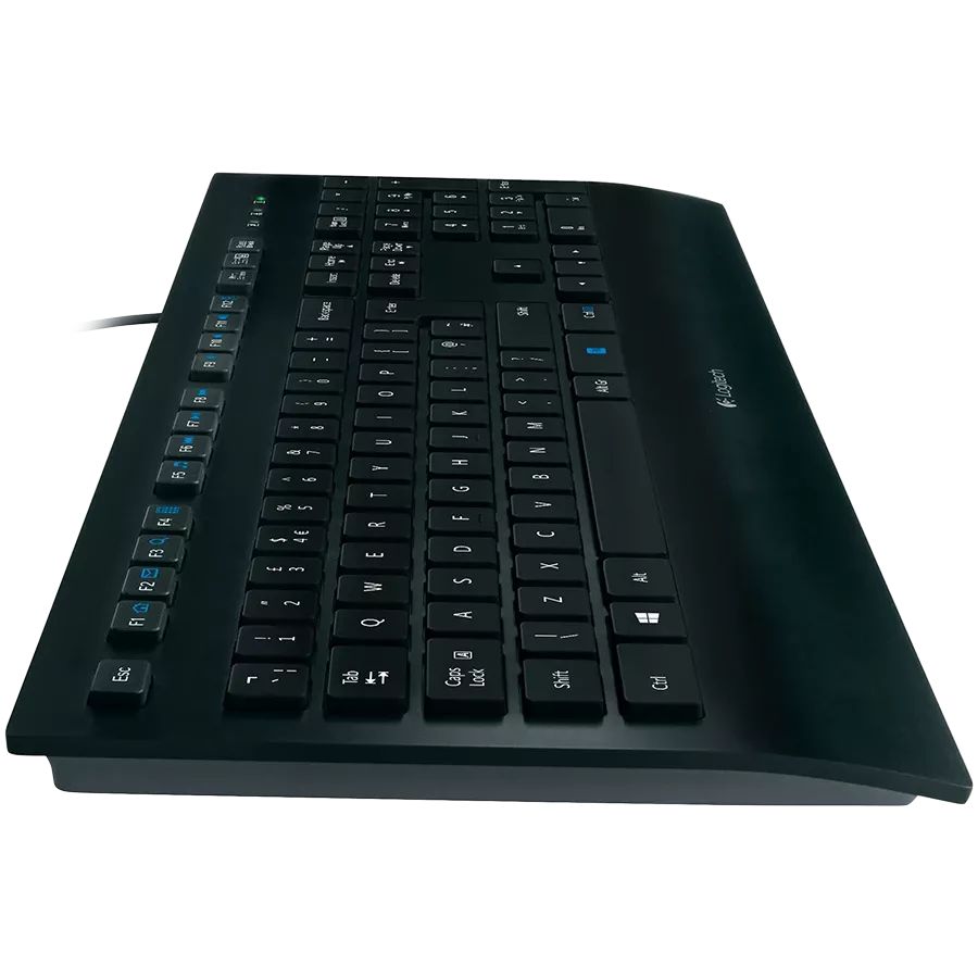 LOGITECH K280e Πληκτρολόγιο, Ενσύρματο, Μαύρος, Ρωσικά — Εικών №3