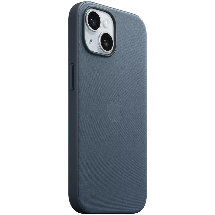 Case APPLE FineWoven Case with MagSafe Pacific Blue for iPhone 15 — Image №2