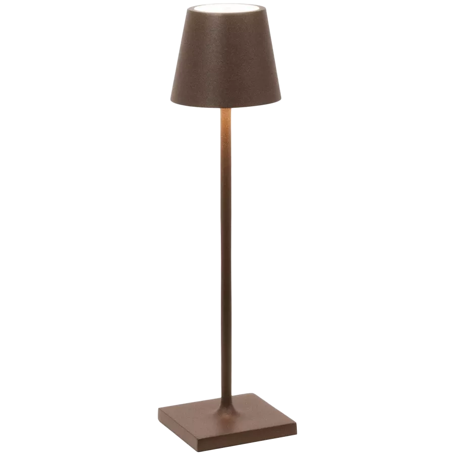 ZAFFERANO POLDINA PRO MICRO TABLE LAMP 70x275mm. CORTEN - 1.8W - DYNAMIC WHITE- — Image №1