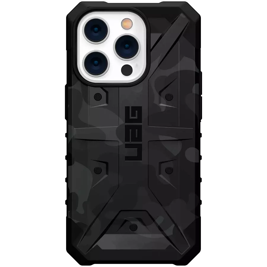Захисний чохол UAG Pathfinder SE  Black Midnight Camo для iPhone 14 Pro — Зображення №1