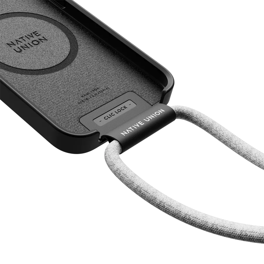 NATIVE UNION Case CLIC POP with MagSafe, Gray for iPhone 13 Pro — Image №4
