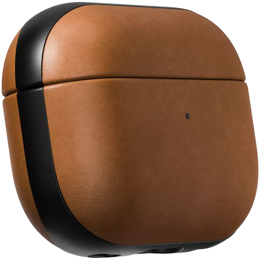 Чехол Nomad Modern Leather English Tan for Airpods Pro 2nd Gen (NM01999485) — Изображение №2