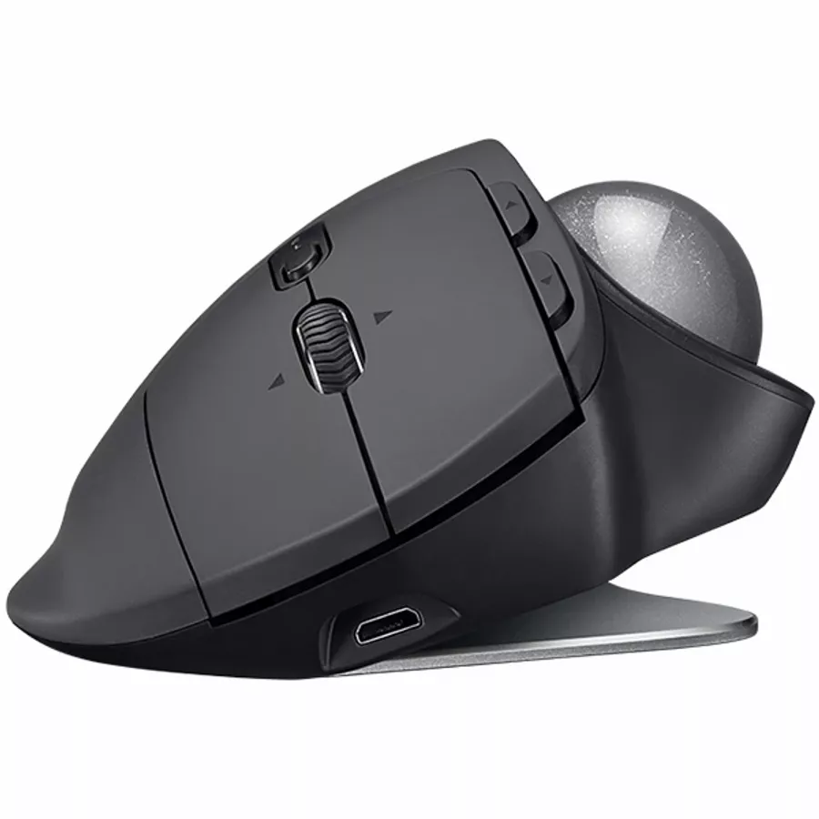 LOGITECH MX Ergo Mouse, Wireless, Graphite — Image №3
