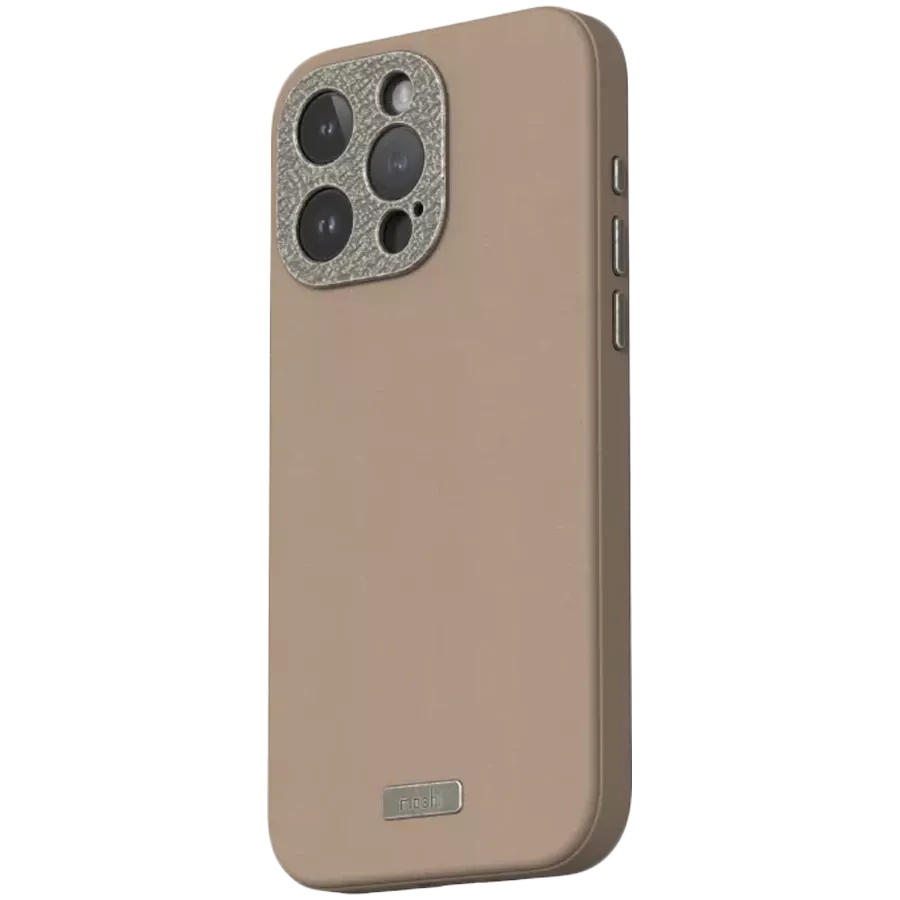 Чехол MOSHI Napa Slim Hardshell Case for iPhone 15 Pro Max, Woodsmoke Brown — Изображение №1