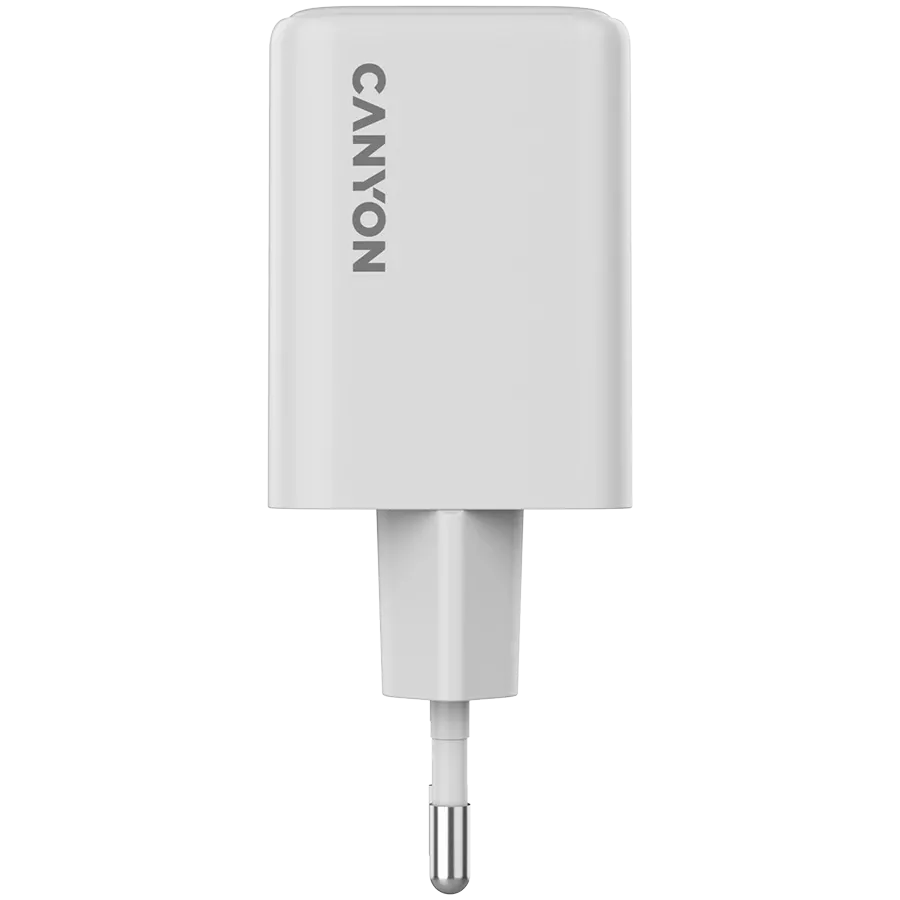 CANYON Power Adapter 2*USB-C, 45 W, White — Image №2