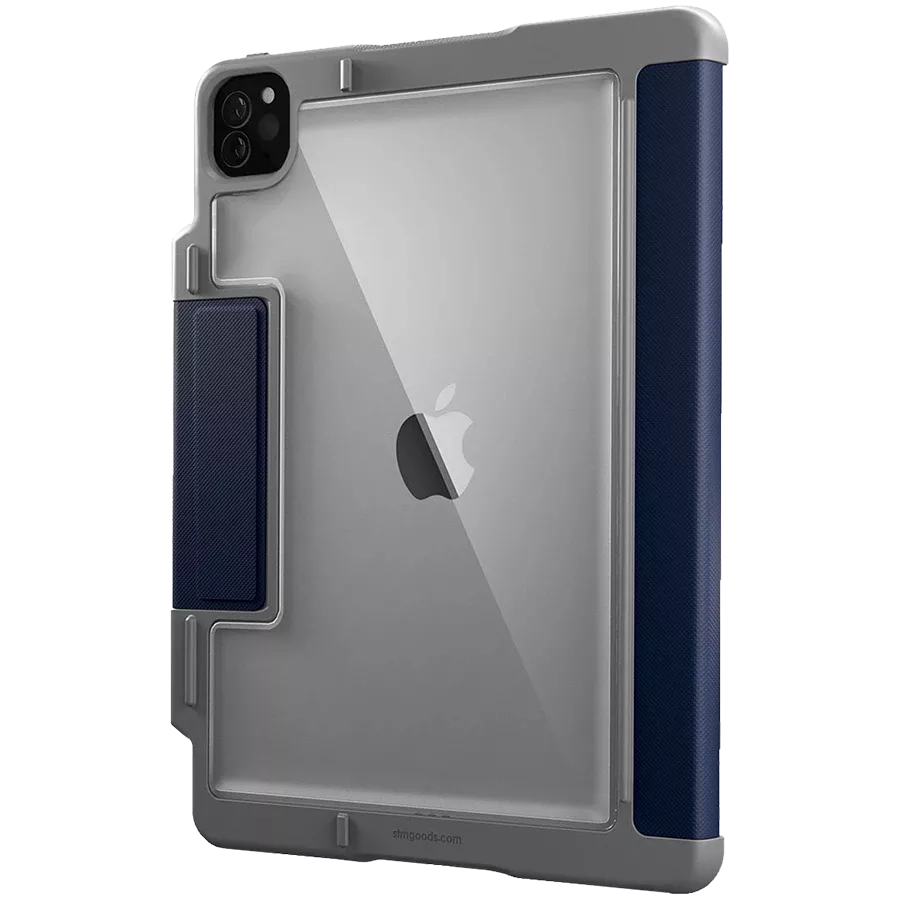 Обложка Smart Cover STM DUX RUGGED PLUS  Темно-синяя для iPad Pro 11 дюймов (3-го поколения) — Изображение №1