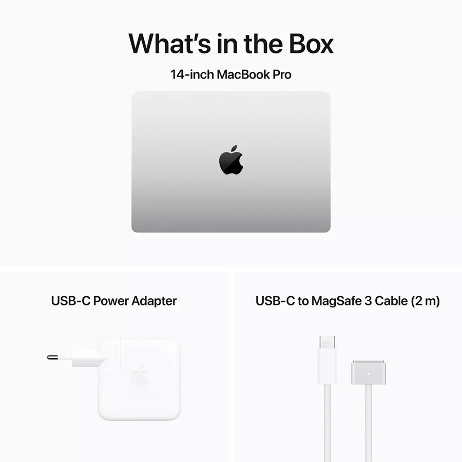 MacBook Pro 14.2"  M3 Pro (11C CPU/14C GPU), 18 GB, 512 GB, Silver — Image №10