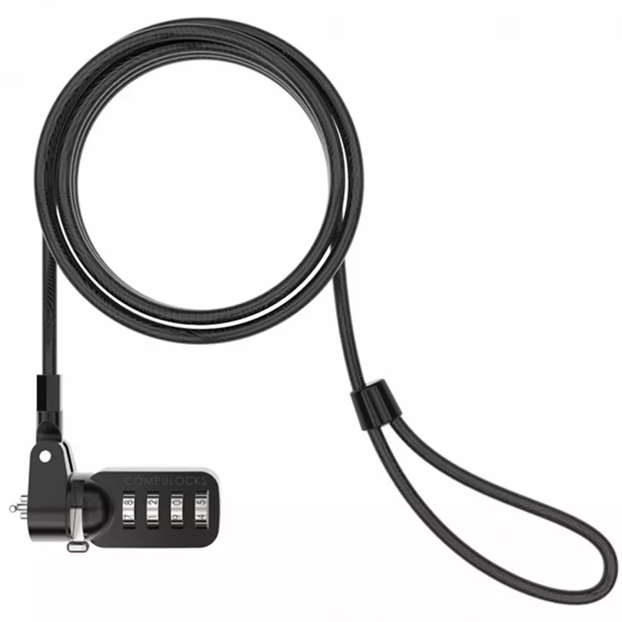 COMPULOCKS Universal PC Cable Lock με Κλείδωμα συνδυασμού, Ασημί — Εικών №2