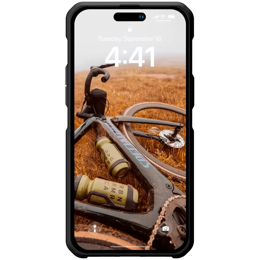 Protective Case UAG Metropolis LT with MagSafe Kevlar Black for iPhone 14 Pro Max — Image №3