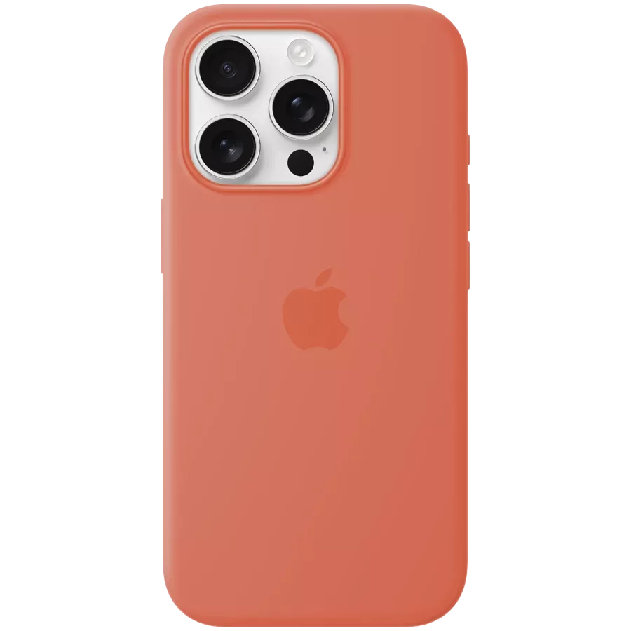 APPLE Чохол силіконовий з MagSafe Tangerine для iPhone 16 Pro — Зображення №1