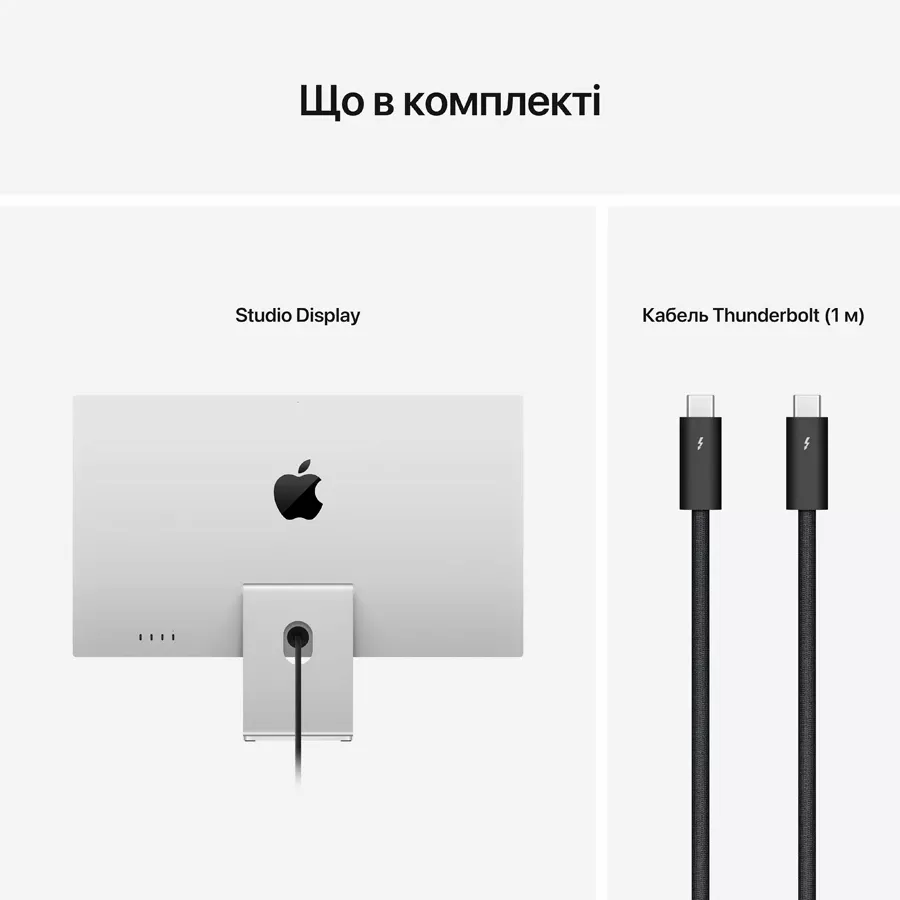 Монітор 27" Apple Studio Display - Standard Glass - VESA Mount Adapter (Stand not included) (MYJH3GU/A) — Зображення №10