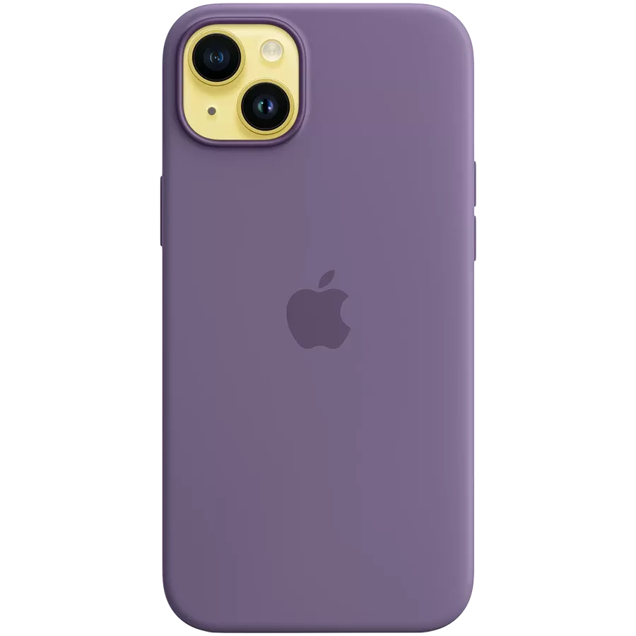 Чехол APPLE силиконовый с MagSafe для iPhone 14 Plus, Iris — image №1
