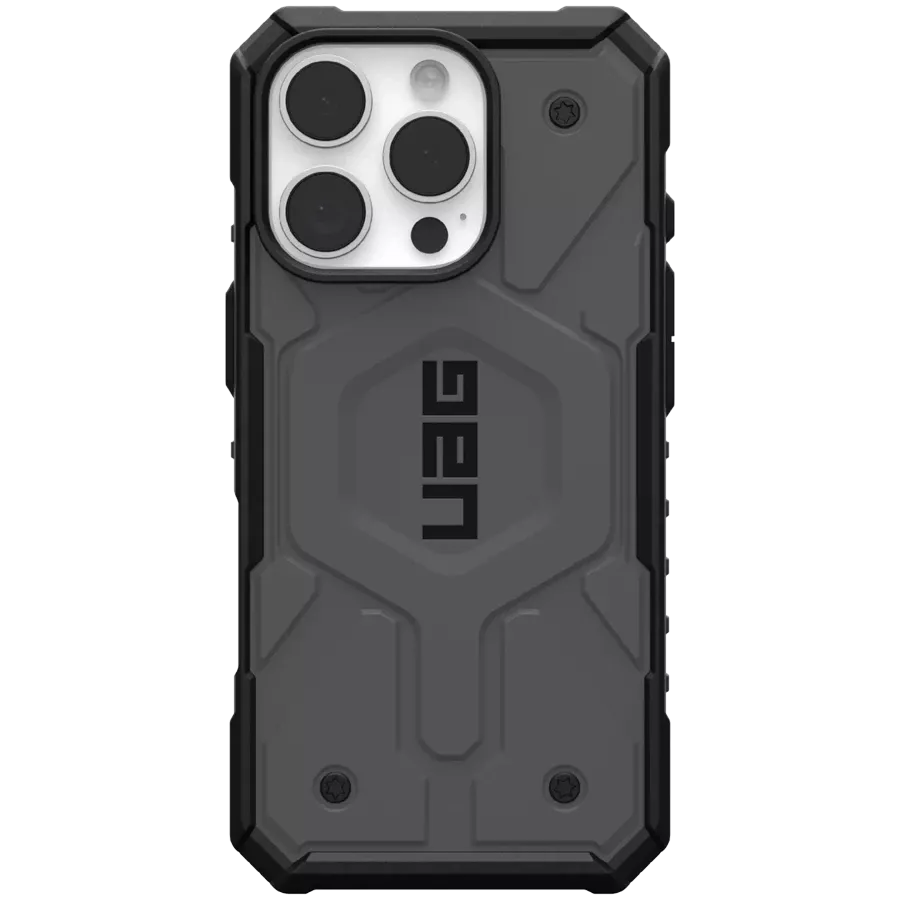 Захисний чохол UAG Pathfinder with MagSafe Сріблястий для iPhone 16 Pro — Зображення №1