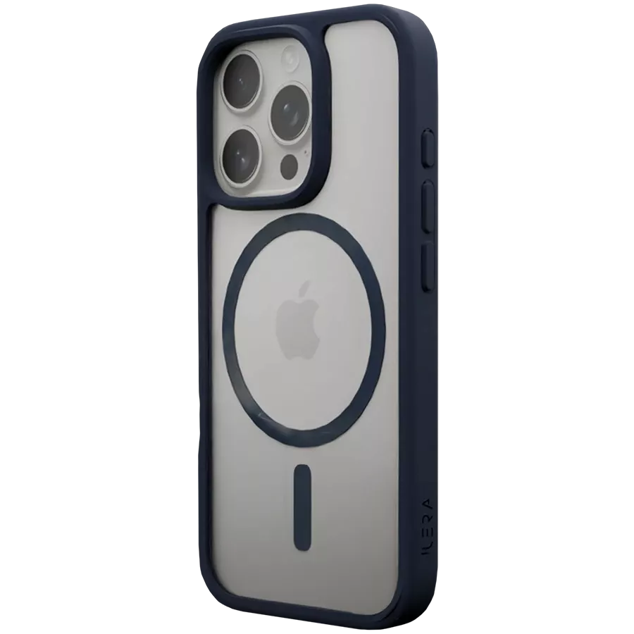 iLera Case ColorAnt Clear with MagSafe Blue for iPhone 16 Pro Max — Image №1