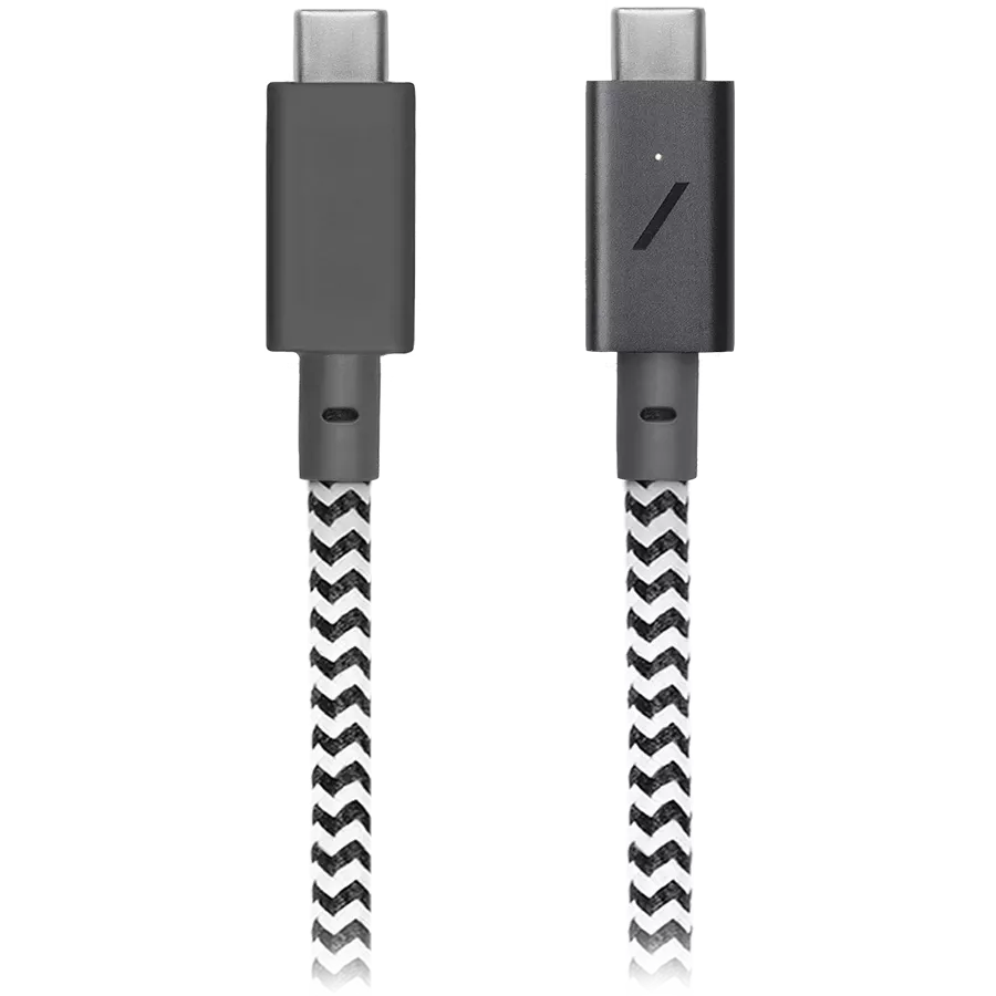 NATIVE UNION USB-C Cable, 1.2 m, Zebra — Image №2