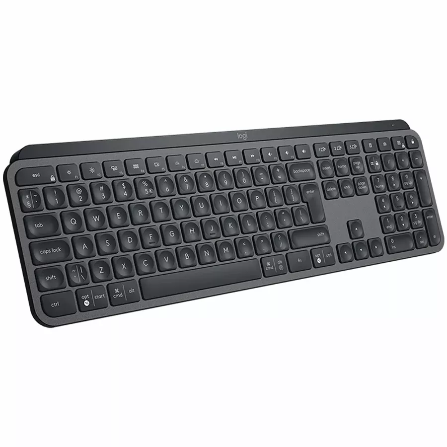 LOGITECH MX Keys Πληκτρολόγιο, Ασύρματο, Γραφίτης, US English — Εικών №2