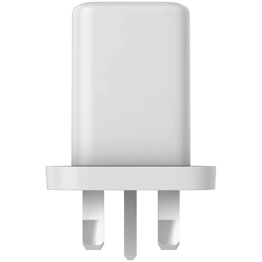 CANYON Power Adapter 3*USB/USB-C, 65 W, White 2*USB Type C, USB Type-A — Image №4