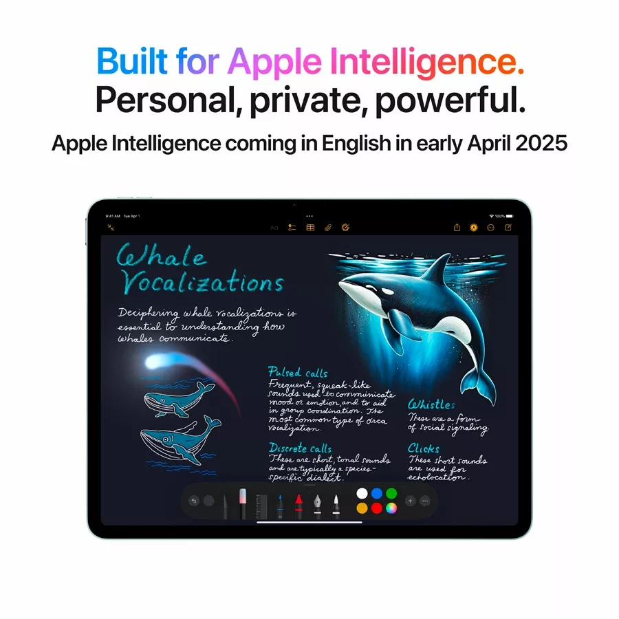 Apple iPad Air 11 (M3), 1 TB, Wi-Fi+4G, 2025, Blue — Image №6