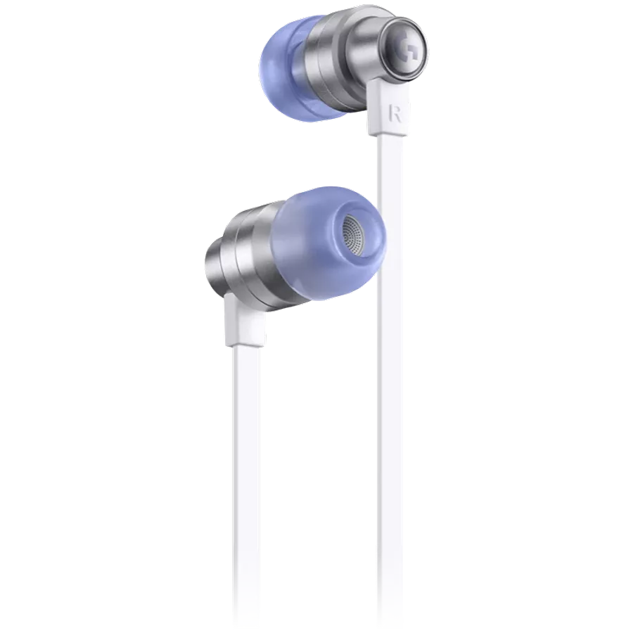 LOGITECH G333 Gaming Headset, White — Image №1