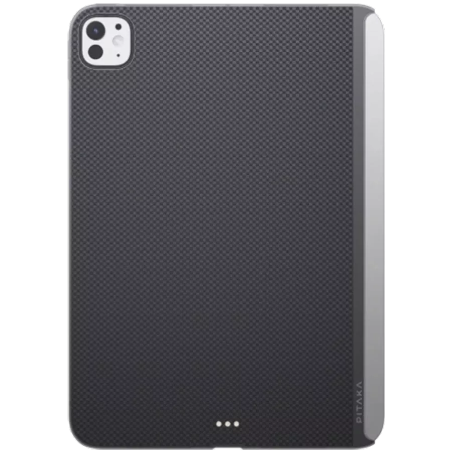 Обкладинка Smart Folio PITAKA MagEZ  Чорний/Сірий для iPad Pro 11 (M4) — Зображення №1