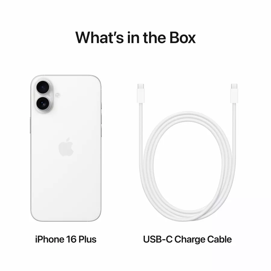 iPhone 16 Plus, 512 GB, White — Image №8