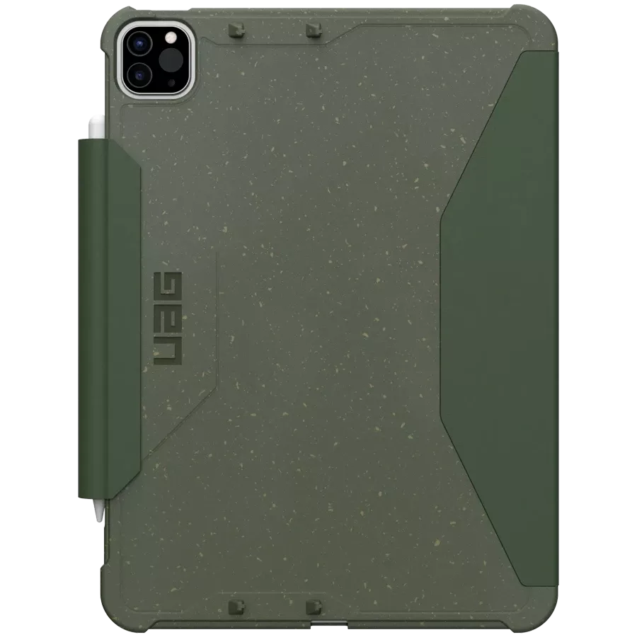 Обложка Smart Folio UAG BIODEGRADABLE OUTBACK  Оливковая для iPad Air (5-го поколения) — Изображение №1