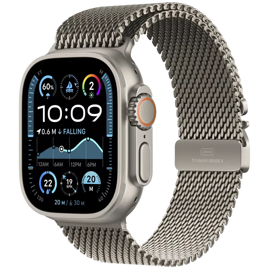 Ремінець APPLE 49mm Milanese Loop Milanese Loop Натуральний за Apple Watch 44/45/46/49 mm — Зображення №2