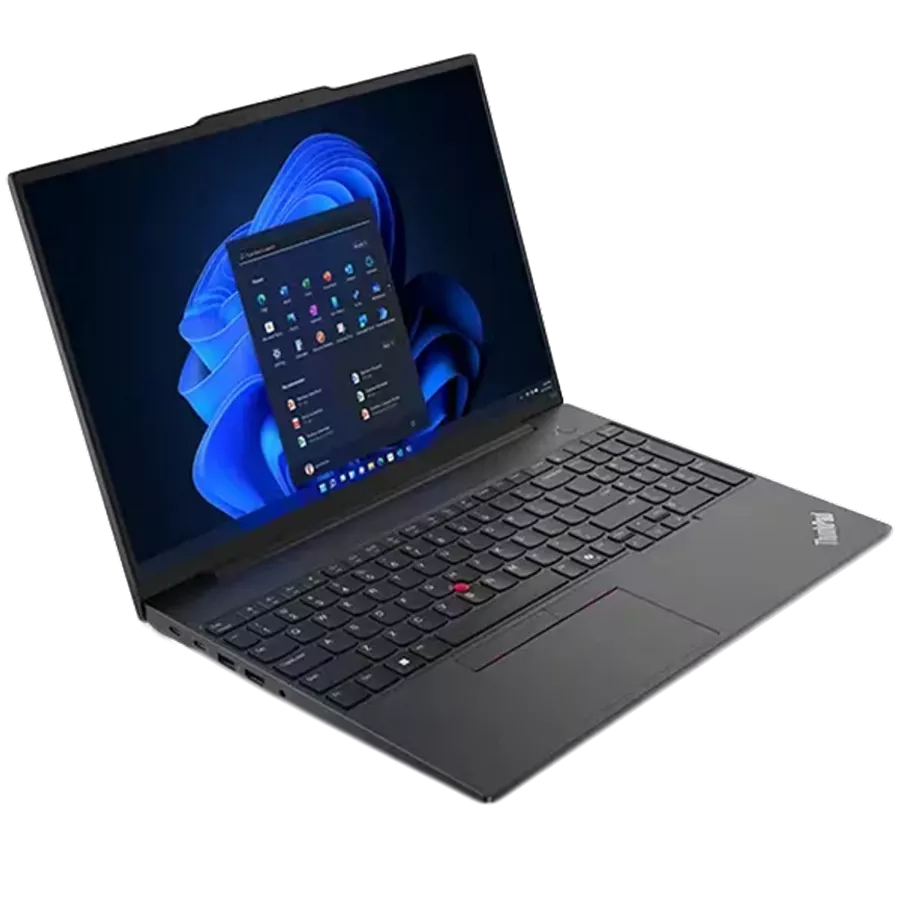 Ноутбук LENOVO ThinkPad E16 Gen 2 16" (1920x1200), Core Ultra 7 Processor 155H, 16 ГБ, Arc Graphics, Чёрный, 512 ГБ — Изображение №2 Ноутбук LENOVO ThinkPad E16 Gen 2 16" (1920x1200), Core Ultra 7 Processor 155H, 16 ГБ, Arc Graphics, Чёрный, 512 ГБ — Изображение №2