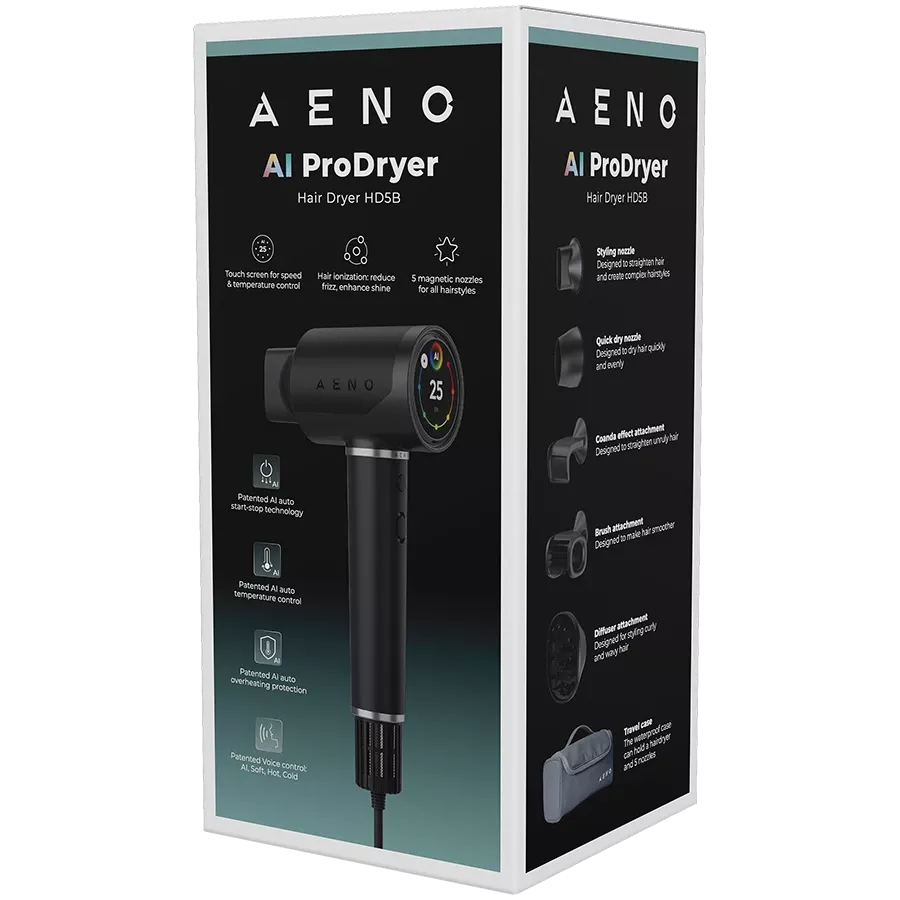 AENO HD5 Hairdryer Μαύρος — Εικών №11