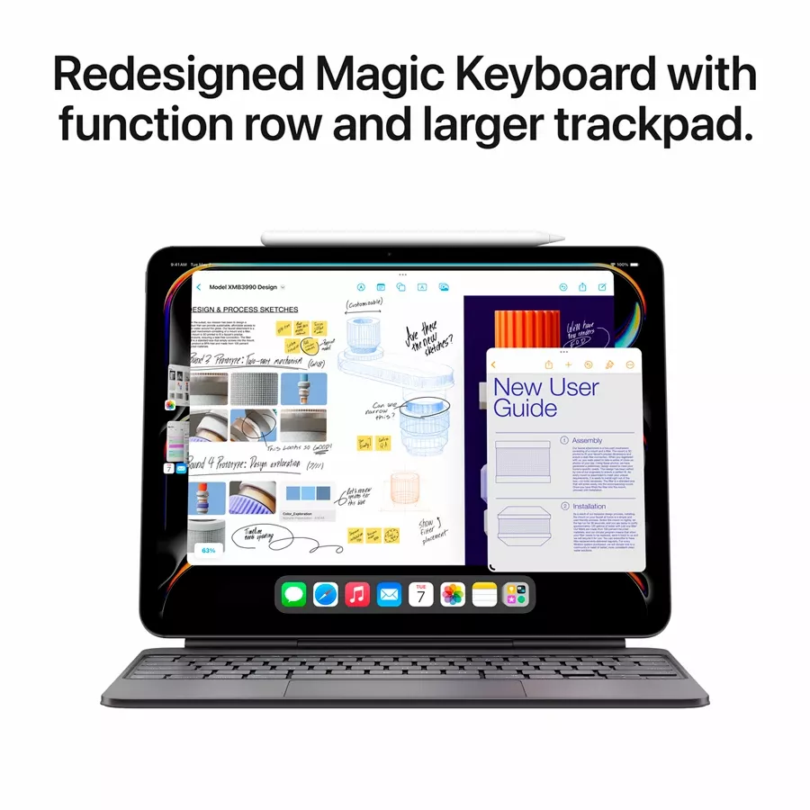 iPad Pro 13 (M4), 2 TB, Wi-Fi+4G, Nano-texture glass, Space Black — Image №7
