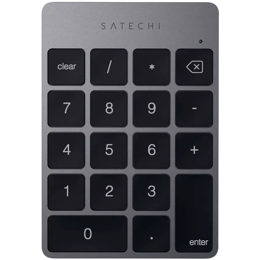 SATECHI Keypad Bluetooth Keys 18, Space Gray — Εικών №1