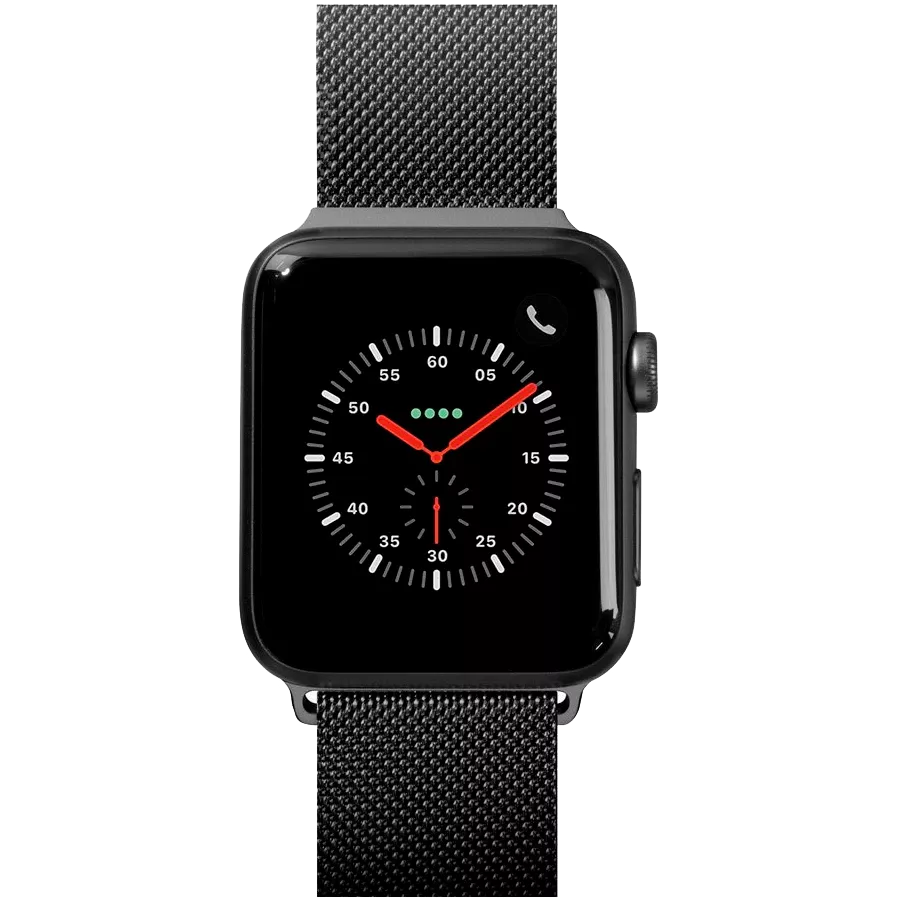 Ремінець Laut Steel Loop для Apple Watch 42/44 mm Black — Зображення №2