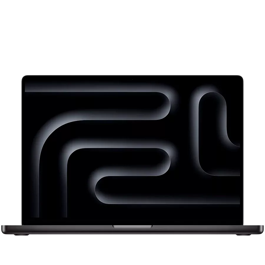 APPLE MacBook Pro 16.2"  Apple M4 Pro (14C CPU/20C GPU), 24 ГБ, 1 ТБ, Чёрный — Изображение №1