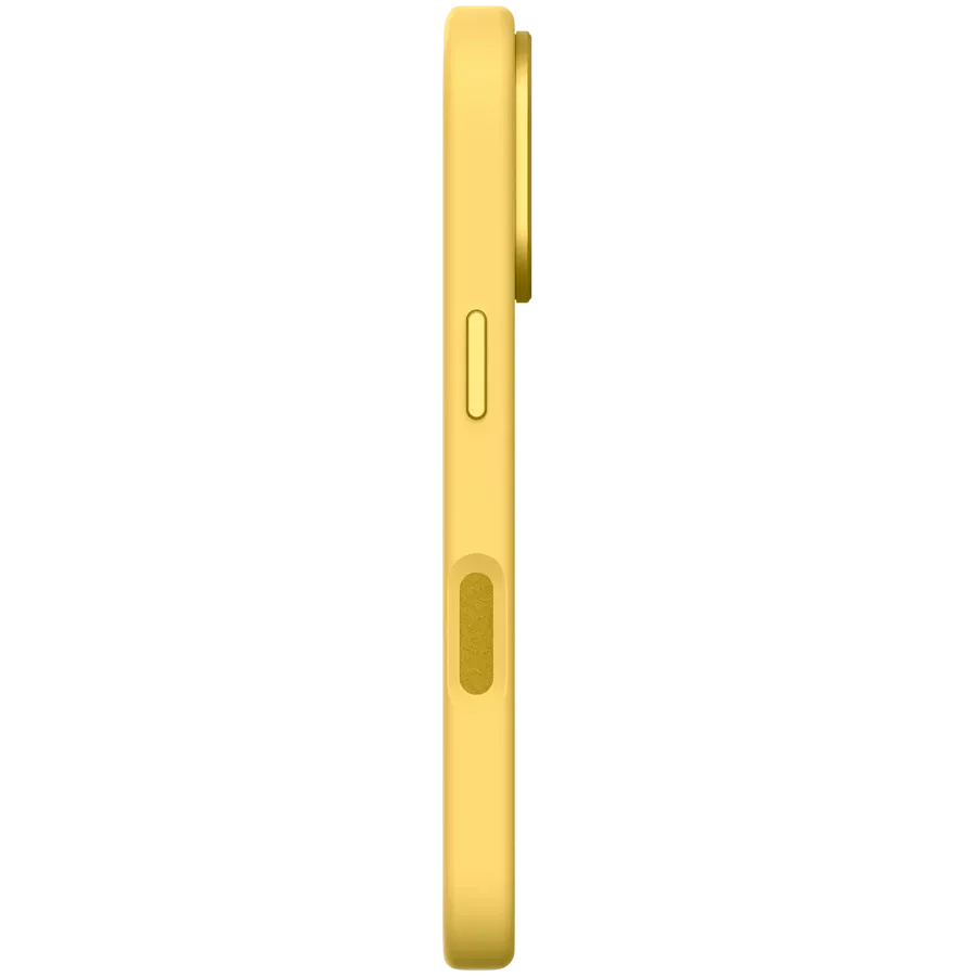 Husă din silicon DECODED cu MagSafe pentru iPhone 16 Pro, Popcorn Yellow — image №4