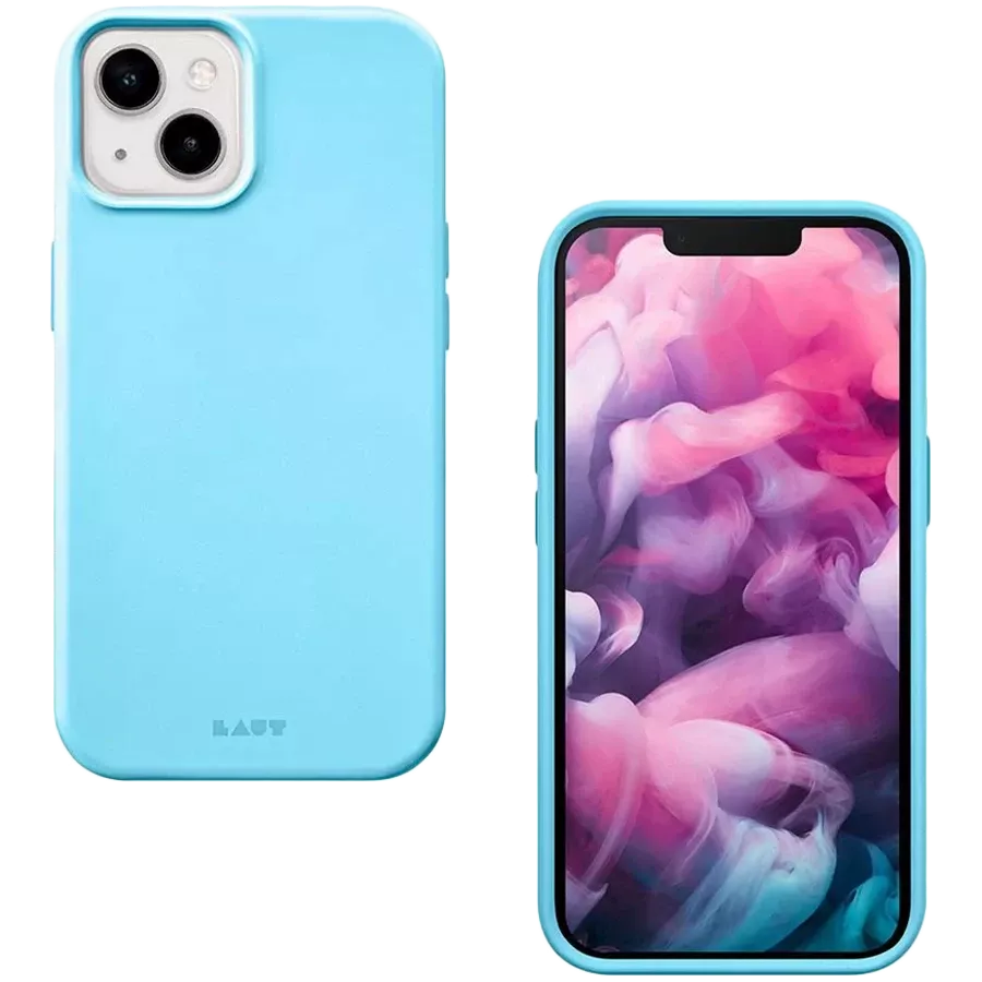 LAUT Προστατευτική θήκη Huex Pastels με MagSafe, Απαλό μπλέ for iPhone 13 — Εικών №1
