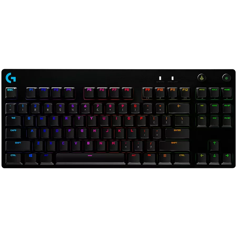 Игровая клавиатура LOGITECH G Pro X Tkl Lightspeed, Black (L920-012136) — Изображение №1
