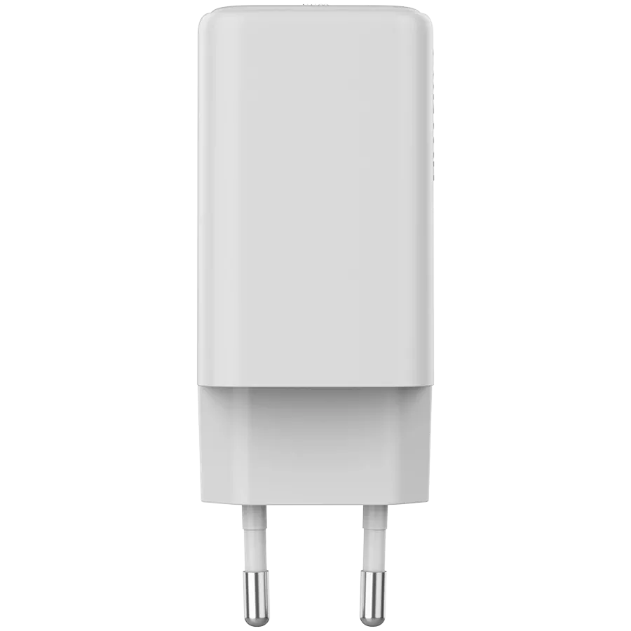 CANYON Power Adapter 3*USB/USB-C, 65 W, White 2*USB Type C, USB Type-A — Image №3