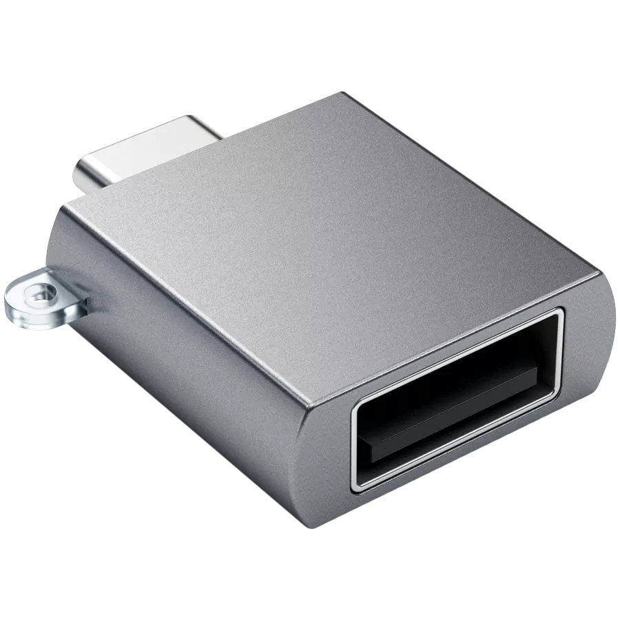 Адаптер Satechi Type-C USB Adapter Space Gray — Изображение №1