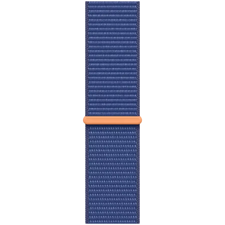 Ремешок APPLE 45мм Sport Loop Sport Loop Синий для Apple Watch 42/44/45/49 mm — Изображение №1