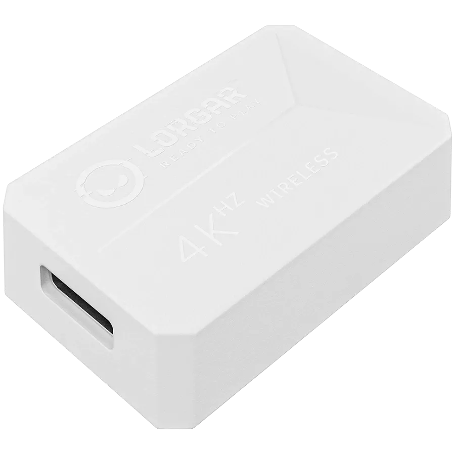 LORGAR MSE90W Gaming Mouse, Wireless, White — Image №9