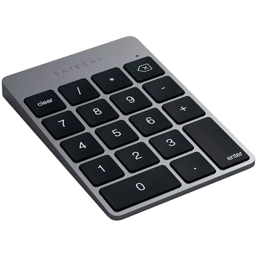 Клавиатура SATECHI Bluetooth, Серый космос, Клавиши 18 — image №1