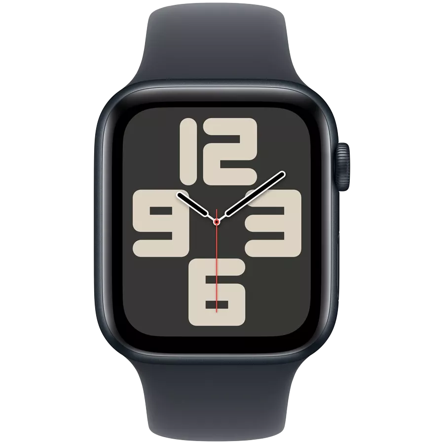 Apple Watch SE GPS Gen.2 (2024), 44mm, Midnight, Midnight Sport Band, M/L — სურათი №2