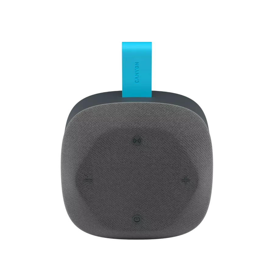 CANYON CNE-CBTSP10 Portable Speaker, Gray/Blue — Image №4