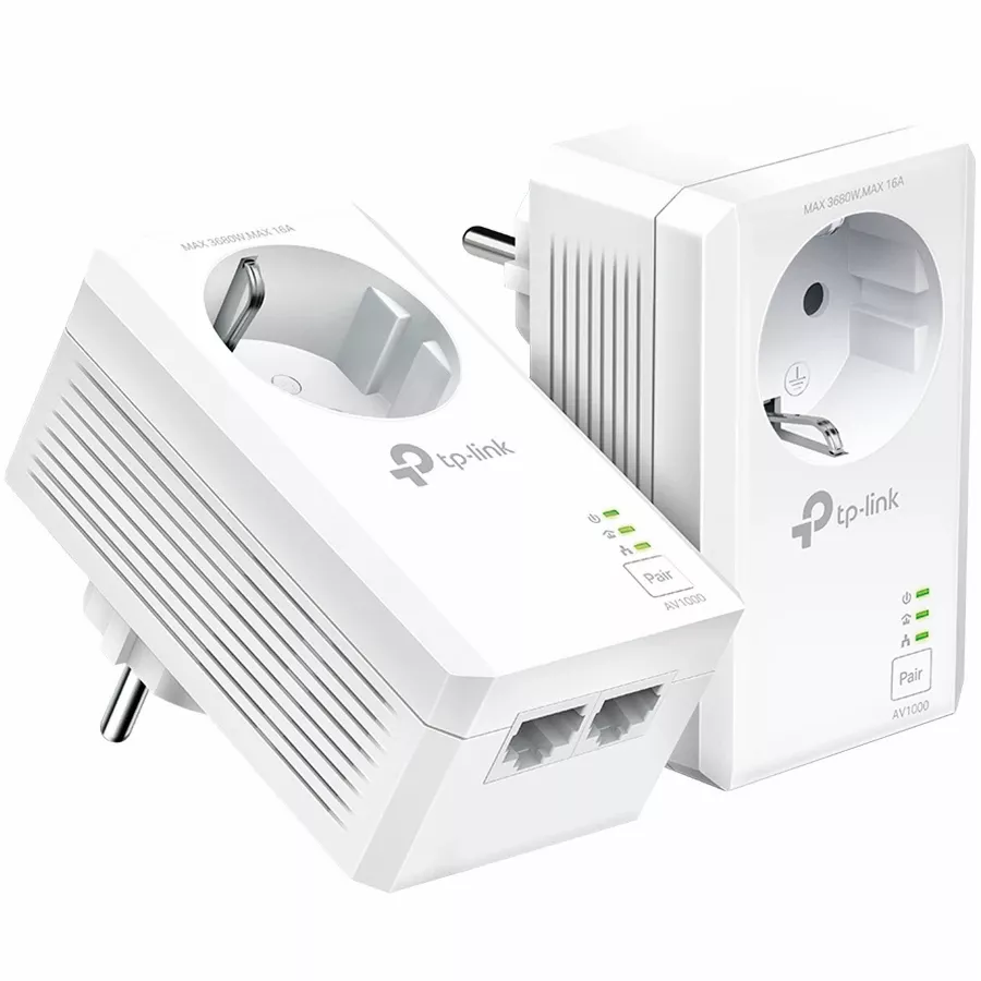 TP-LINK 2-Port Gigabit Passthrough Powerline — Изображение №1