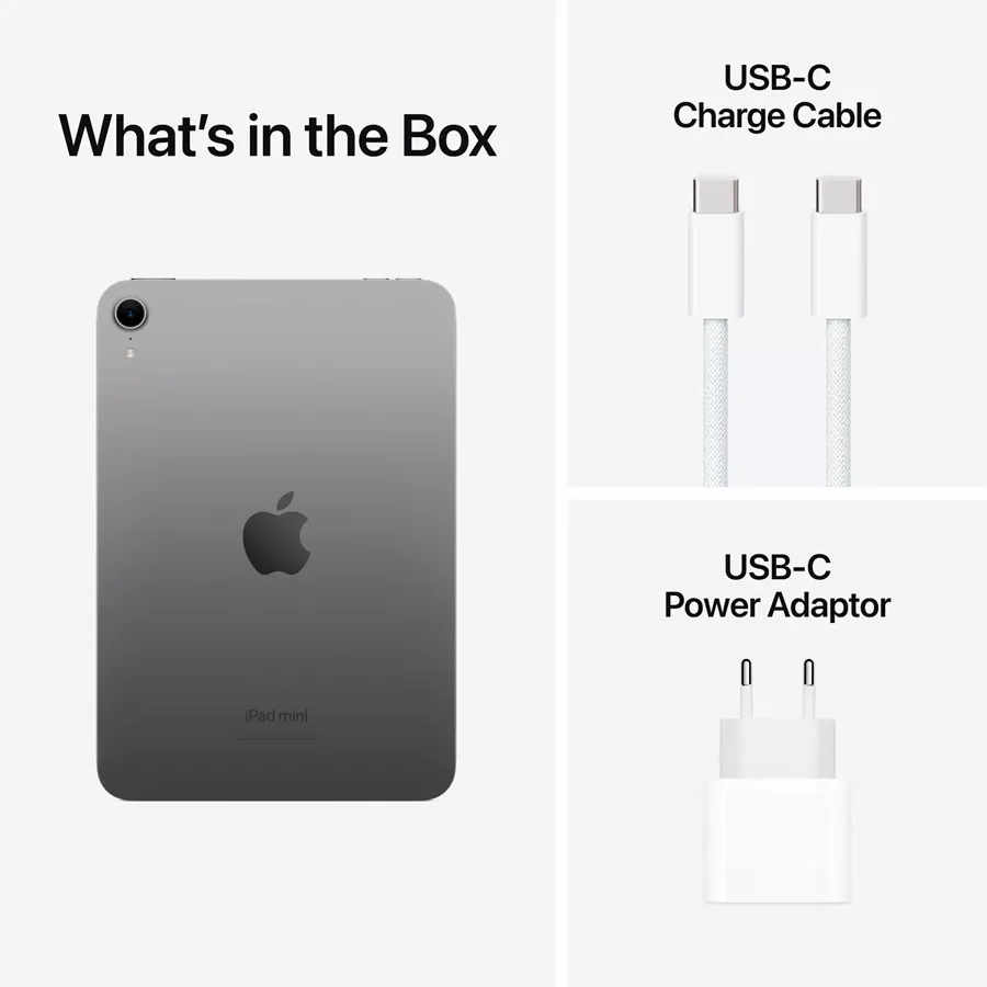iPad mini A17 Pro, 256 GB Wi-Fi 2024, Space Gray — Image №9