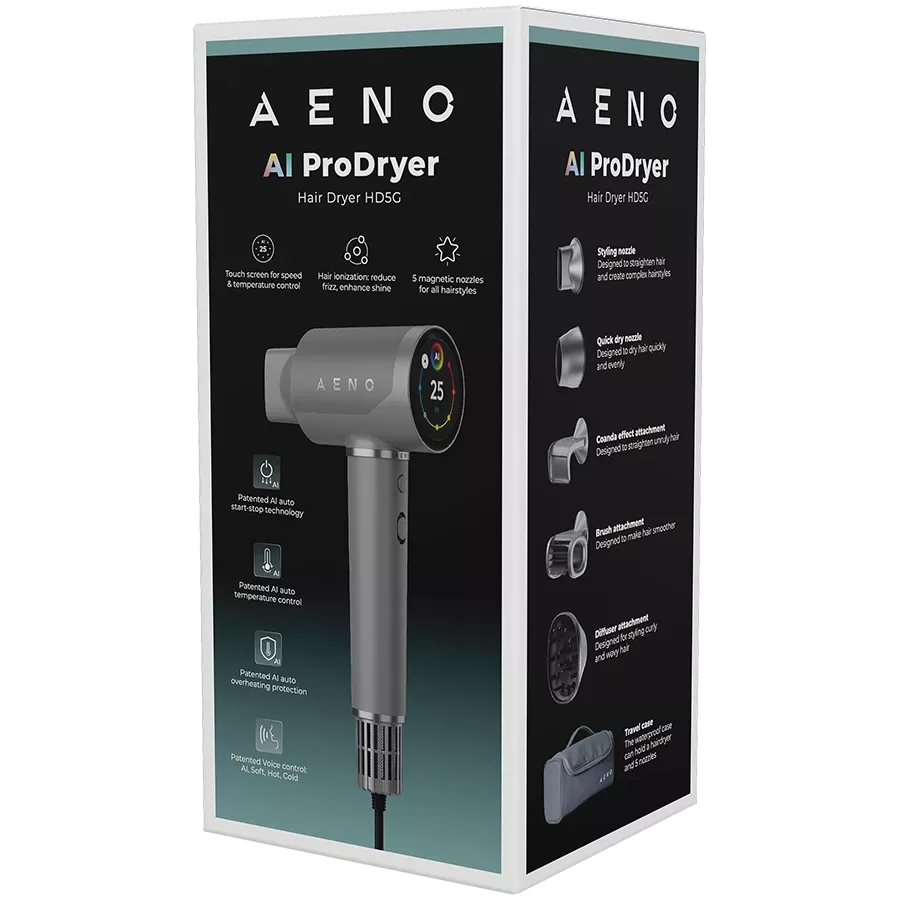 AENO HD5 Hairdryer Γκρι — Εικών №11