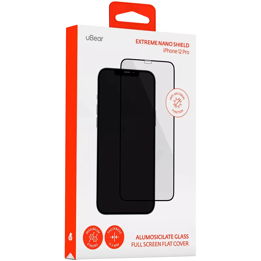 Защитное стекло UBEAR  для iPhone 12/12 Pro — image №3