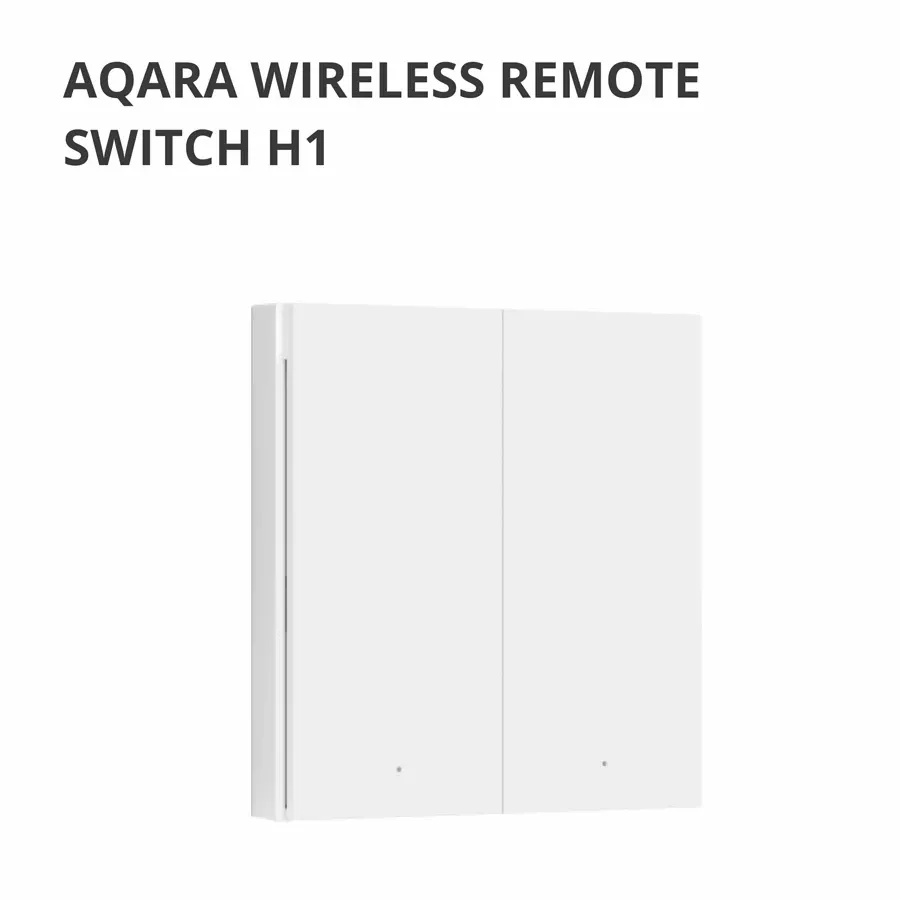 Wireless remote switch H1 (double rocker) AQARA, White — Image №3