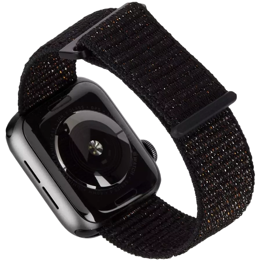 Band CASE-MATE NYLON BAND Metallic Black for Apple Watch 42/44 mm — Image №2